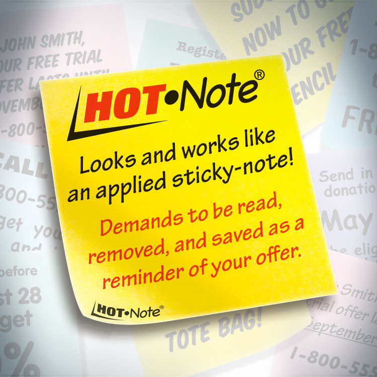 Hot Note® Now a Registered Trademark for Tension Envelope Corporation
