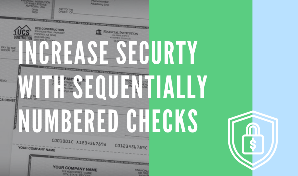 Increase Security with Sequentially Numbered Checks